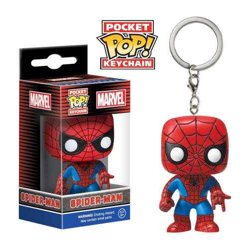 Porte-clés Funko Pocket Pop Spider-Man Marvel 4 cm