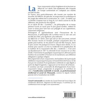 L'esprit du rite français - Rite de fondation de la Franc-Maçonnerie