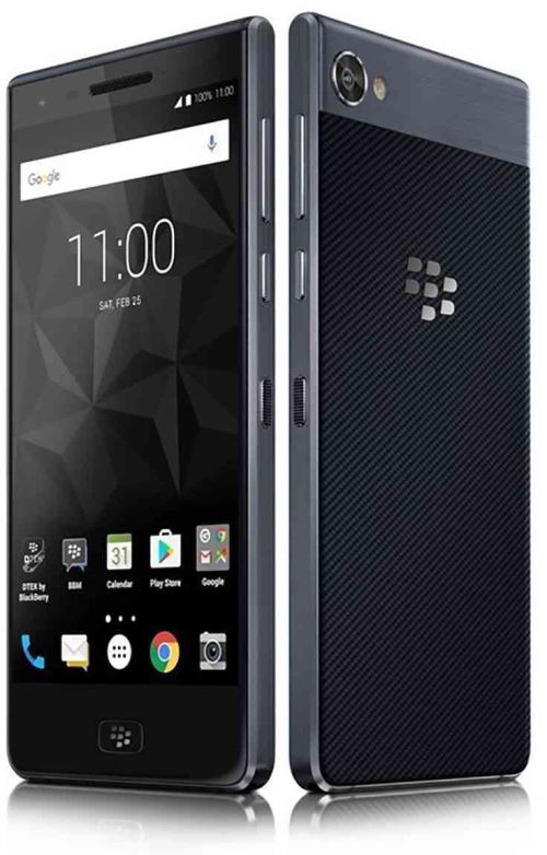 BlackBerry Motion - 4G smartphone - RAM 4 Go / Mémoire interne 32 Go - microSD slot - Écran LCD - 5.5 - 1920 x 1080 pixels - rear camera 12 MP - front camera 8 MP