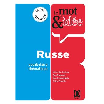 Russe - Vocabulaire thématique