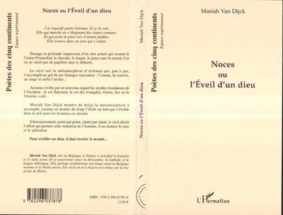 Noces ou l'éveil d'un Dieu - M. Van Dijck - broché