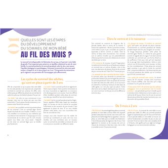127 questions et leurs réponses pour tout savoir sur le sommeil de votre enfant de 0 à 2 ans