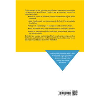 Les clés de compréhension des questions économiques contemporaines
