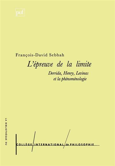 Epreuve de la limite