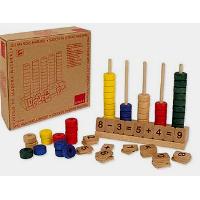 Reglettes Cuisenaire 300 pieces en bois - Batons de calcul - Jeu