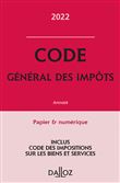 Code général des impôts 2022 - Annoté