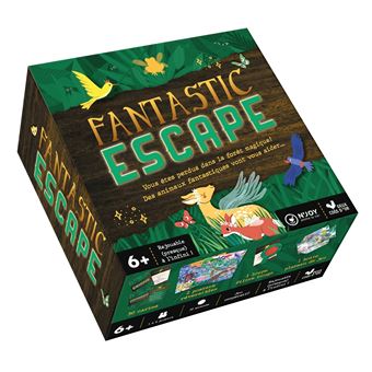 Fantastic Escape - boîte avec cartes et accessoires