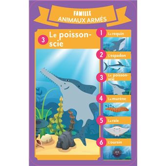 7 familles spécial Créatures des océans