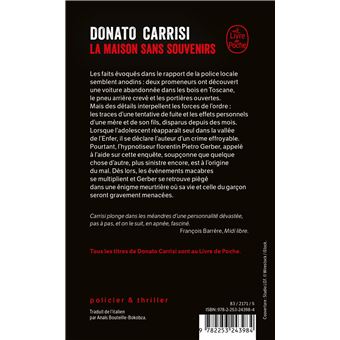 La Maison sans souvenirs