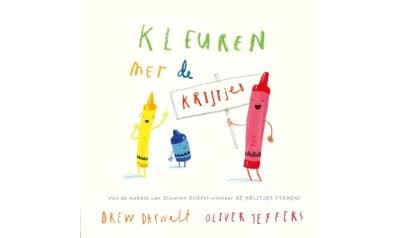Kleuren met de krijtjes