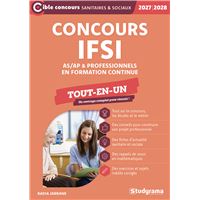 Concours IFSI pour les professionnels – Tout-en-un (Concours 2027-2028)