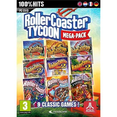 ROLLERCOASTER TYCOON 9 MEGAPACK MIX PC