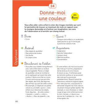100 jeux pour aider son enfant en difficulté d'apprentissage