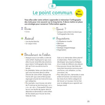 100 jeux pour aider son enfant en difficulté d'apprentissage