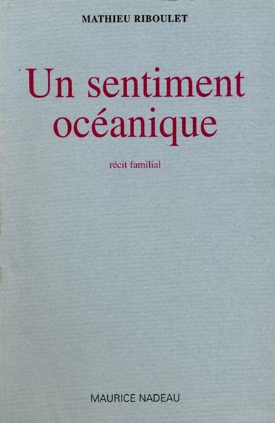 Un Sentiment Oceanique