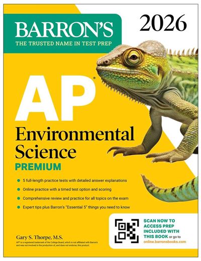 AP Environmental Science Premium, 2026 Prep Book With 5 Prac