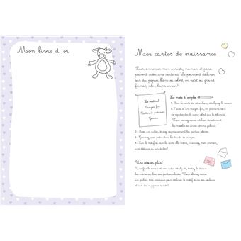 Le livre de mon bébé