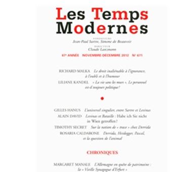 Les temps modernes n671 - 1