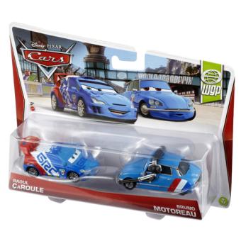 Coffret 2 Voitures Cars Raoul CaRoule et Bruno Motoreau Mattel