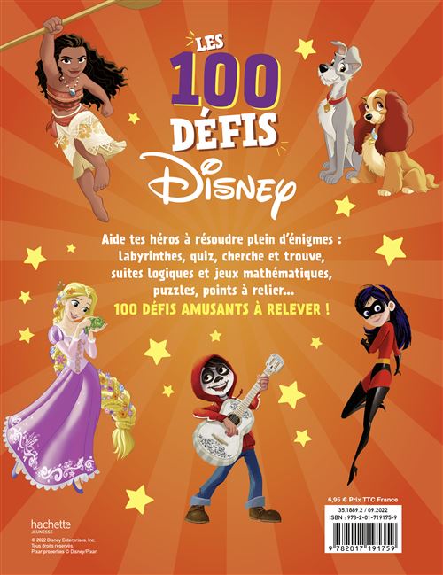 Album d'Activités Coloriage Disney 100 - Neuf