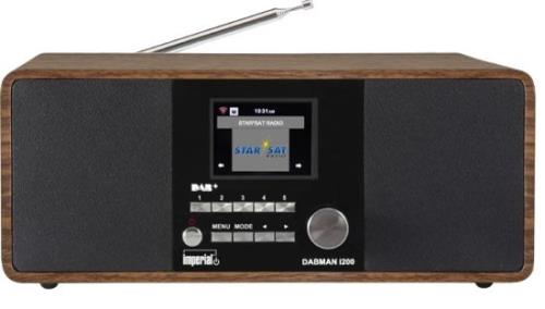 IMPERIAL I200 WOOD - DAB+, internet en FM radio