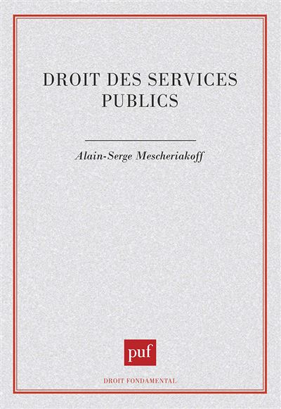 Droit des services publics