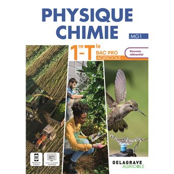 Physique - Chimie 1re, Tle Bac Pro Enseignement Agricole (2024) - Pochette élève