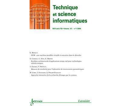 Technique et science informatiques rsti serie tsi vol.23 n.