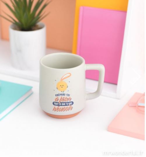 MRWONDER MUG PREPARE TOI A FÊTER