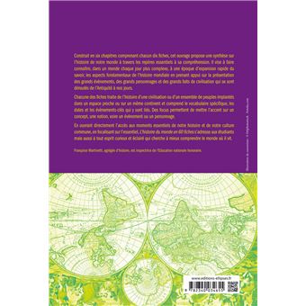 L'histoire du monde en 60 fiches - De l'antiquité au XXIe siècle