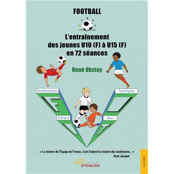 Football - L'entraînement des jeunes U10 (F) à U15 (F) en 72 séances