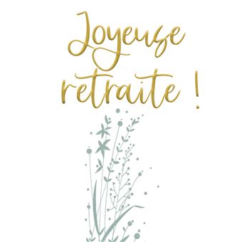 Joyeuse retraite