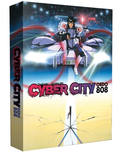 Cyber City Oedo 808 Édition Collector A4 Steelbook Combo Blu