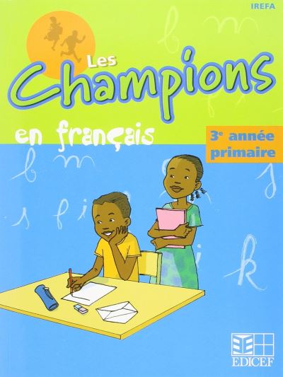 CHAMPIONS EN FRANCAIS RDC 3eme ANNEE ELEVE