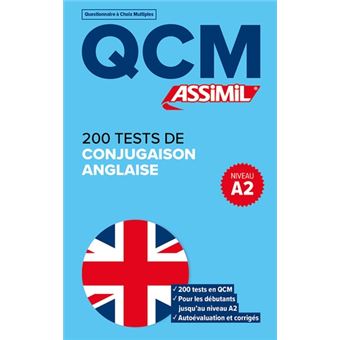QCM 300 tests de conjugaison et verbes Anglais