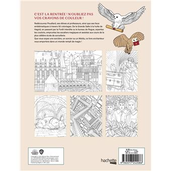 Poudlard - Le livre de coloriage officiel