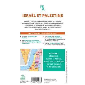 Guide du Routard Israël Palestine 2022/23