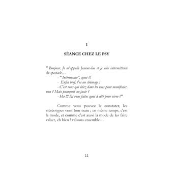 Une intermittente sur le divan