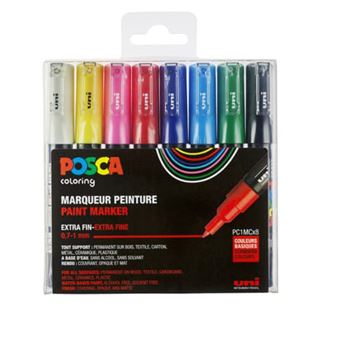 Set de 8 marqueurs Posca Modèle aléatoire