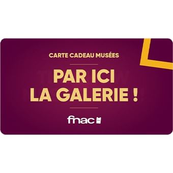 Gift Cards - 4 Carte cadeau FNAC, sport, théatre, etc Gift card.  Geschenkkaart. Tarjeta Regalo.
