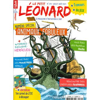 Le Petit Léonard N° 270 : Monstres et créatures fabuleuses - juil/aout 2021