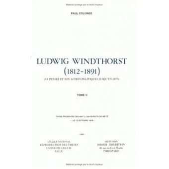 Ludwig Windthorst (1812-1891)