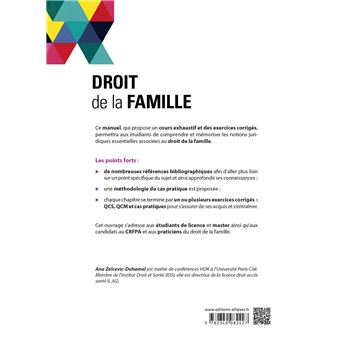 Droit de la famille