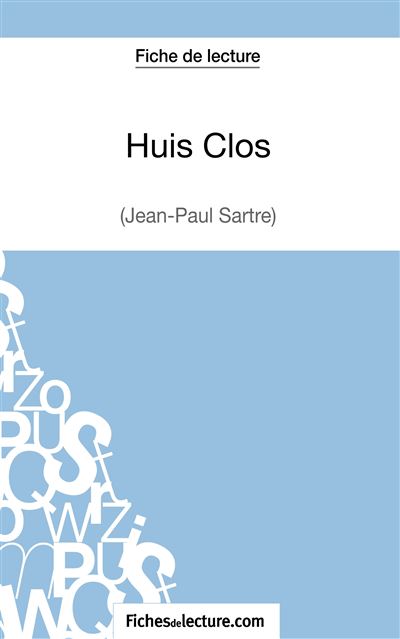 Fiche de lecture : Huis clos