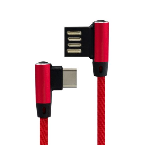 B2B Cable Nylon Elegance USB-C Red