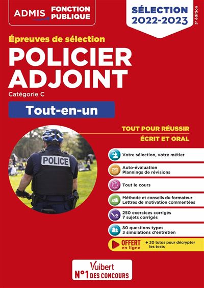 Adjoint de sécurité - Catégorie C - Tout-en-un
