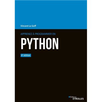 Apprenez à  programmer en Python - 4e