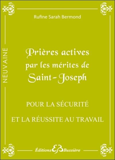 Prières activés par les mérites de saint Joseph