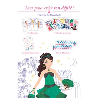 Tenues de soirées - bloc à spirale avec mini-strass