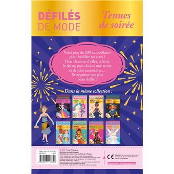 Tenues de soirées - bloc à spirale avec mini-strass